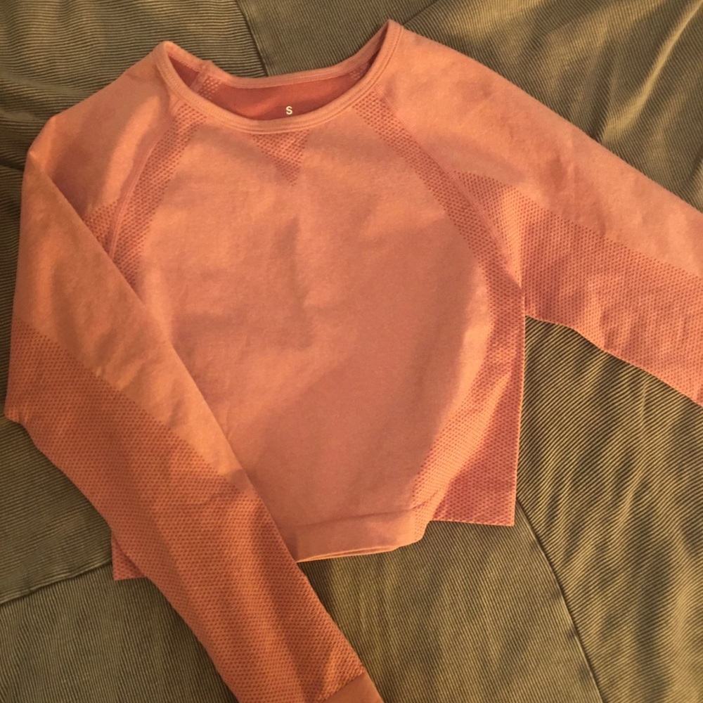 NVGTN Pink long sleeve top